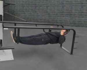 Parallel-Bar-reverse-push-up